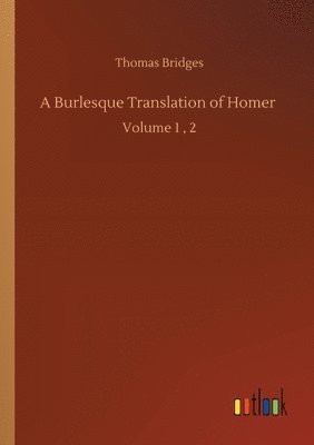bokomslag Burlesque Translation of Homer