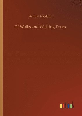 bokomslag Of Walks and Walking Tours