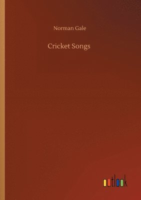 bokomslag Cricket Songs