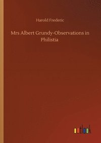 bokomslag Mrs Albert Grundy-Observations in Philistia