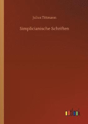 bokomslag Simplicianische Schriften