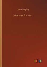 bokomslag Manners For Men