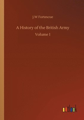 bokomslag History of the British Army