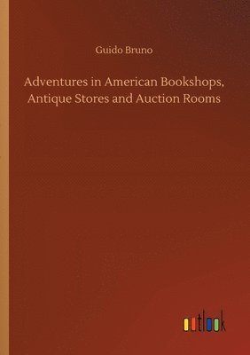 bokomslag Adventures in American Bookshops, Antique Stores and Auction Rooms