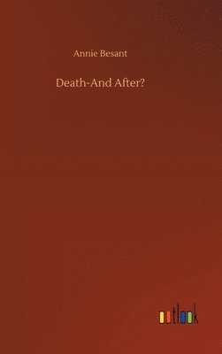 Death-And After? 1