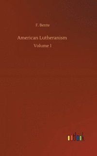 bokomslag American Lutheranism