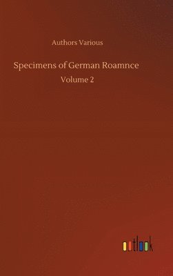 Specimens of German Roamnce 1