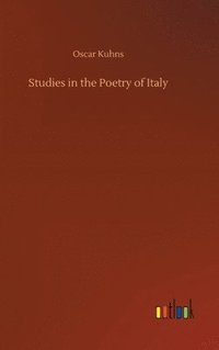 bokomslag Studies in the Poetry of Italy