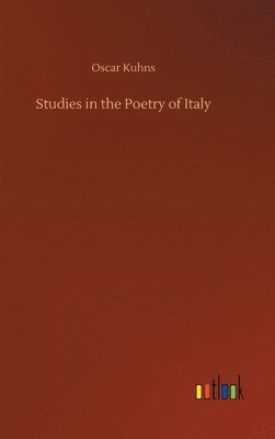 bokomslag Studies in the Poetry of Italy