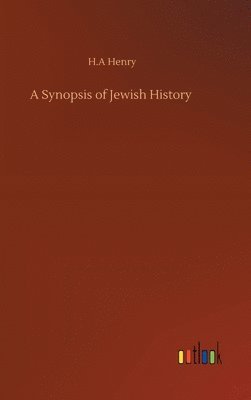 bokomslag A Synopsis of Jewish History