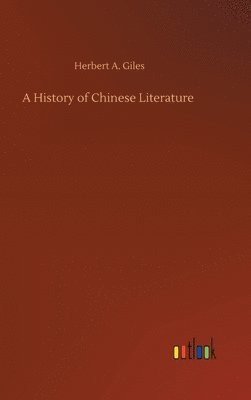 bokomslag History of Chinese Literature
