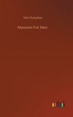 bokomslag Manners For Men