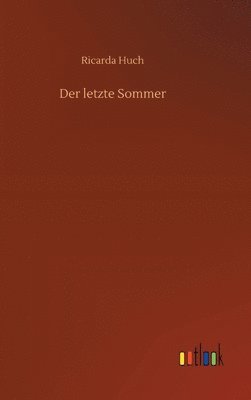 bokomslag Der letzte Sommer