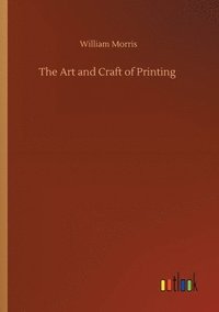 bokomslag Art and Craft of Printing