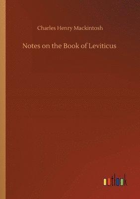 bokomslag Notes on the Book of Leviticus