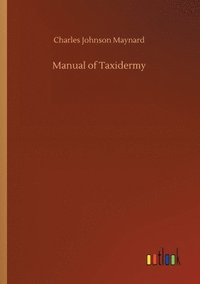 bokomslag Manual of Taxidermy