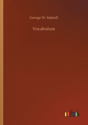 bokomslag Vocabulum