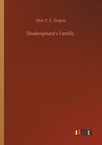 bokomslag Shakespeare's Family