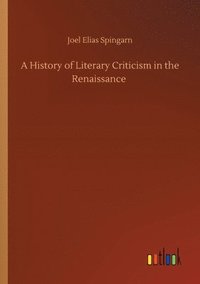 bokomslag A History of Literary Criticism in the Renaissance