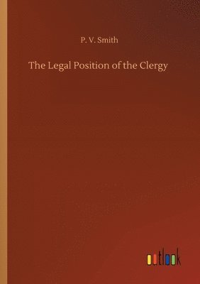 bokomslag Legal Position of the Clergy