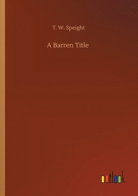 bokomslag Barren Title