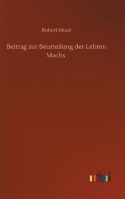 bokomslag Beitrag zur Beurteilung der Lehren Machs