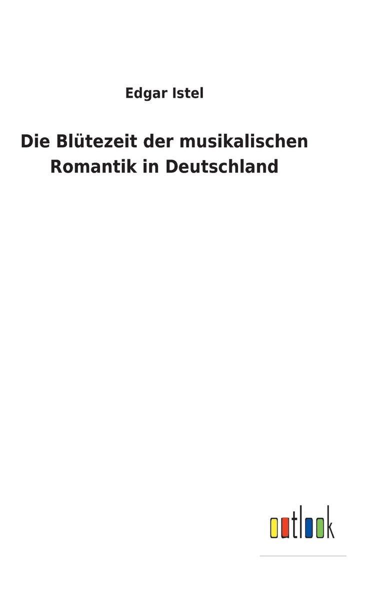 Die Bltezeit der musikalischen Romantik in Deutschland 1