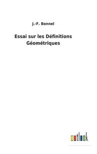 bokomslag Essai sur les Définitions Géométriques