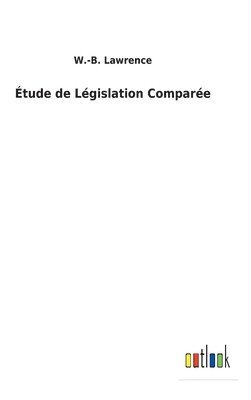 bokomslag Étude de Législation Comparée