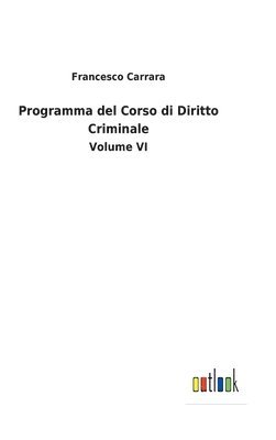 Programma del Corso di Diritto Criminale 1