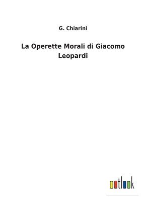 La Operette Morali di Giacomo Leopardi 1