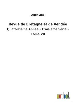 Revue de Bretagne et de Vende 1