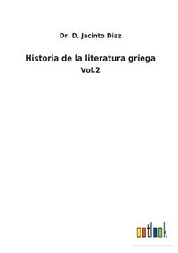 bokomslag Historia de la literatura griega