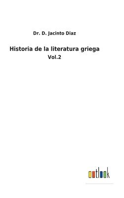 bokomslag Historia de la literatura griega