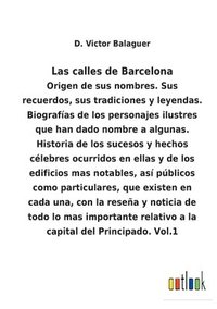 bokomslag Las calles de Barcelona