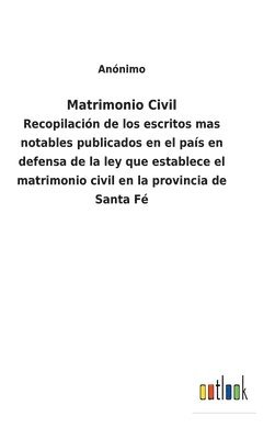 bokomslag Matrimonio Civil