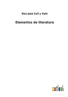 bokomslag Elementos de literatura