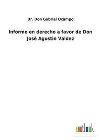 bokomslag Informe en derecho a favor de Don José Agustin Valdez