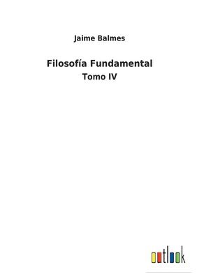 bokomslag Filosofía Fundamental