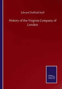 bokomslag History of the Virginia Company of London