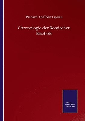 bokomslag Chronologie der Rmischen Bischfe