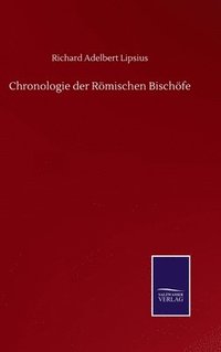 bokomslag Chronologie der Rmischen Bischfe