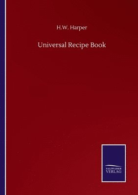 bokomslag Universal Recipe Book