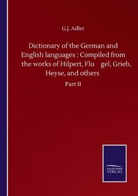 bokomslag Dictionary of the German and English languages