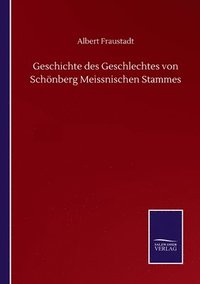 bokomslag Geschichte des Geschlechtes von Schnberg Meissnischen Stammes