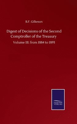 Digest of Decisions of the Second Comptroller of the Treasury 1