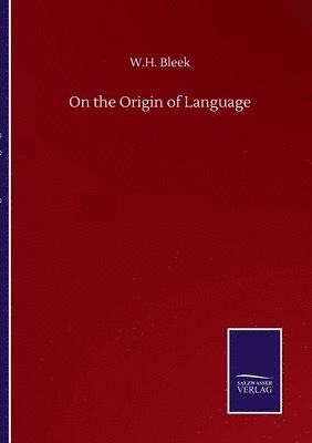 bokomslag On the Origin of Language