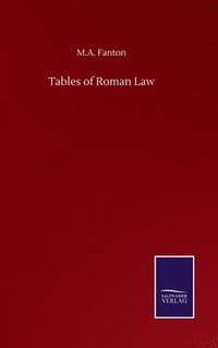 bokomslag Tables of Roman Law