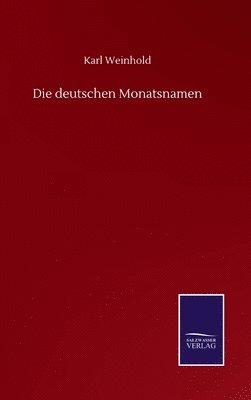 Die deutschen Monatsnamen 1