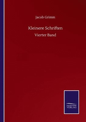 Kleinere Schriften 1